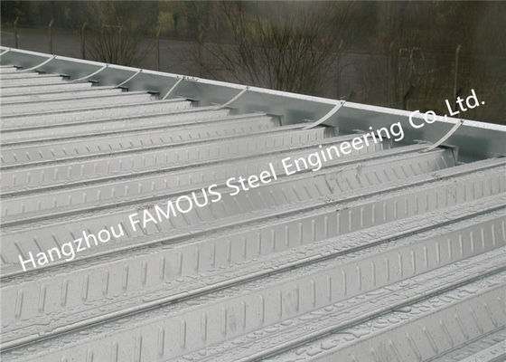 πάτωμα Decking μετάλλων 0.8mm1.2mm σύνθετο για τον πολυ όροφο που χτίζει ISO9001