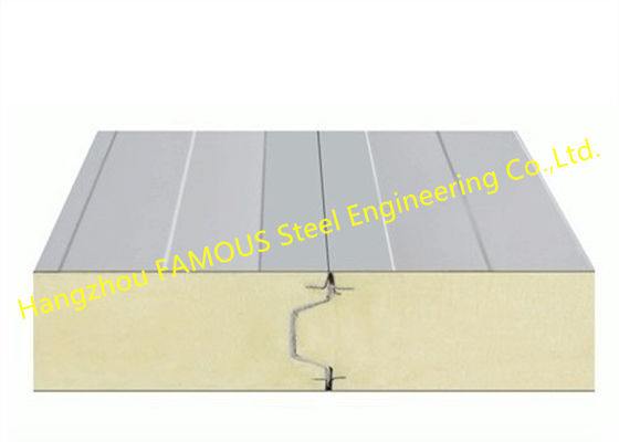 PU 150mm 200mm επιτροπές τοίχων σάντουιτς με την άριστη διατήρηση ερμηνείας